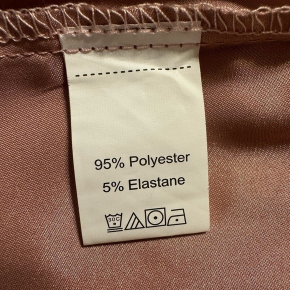 Satin Robe with Belt M - Picture 4 of 5